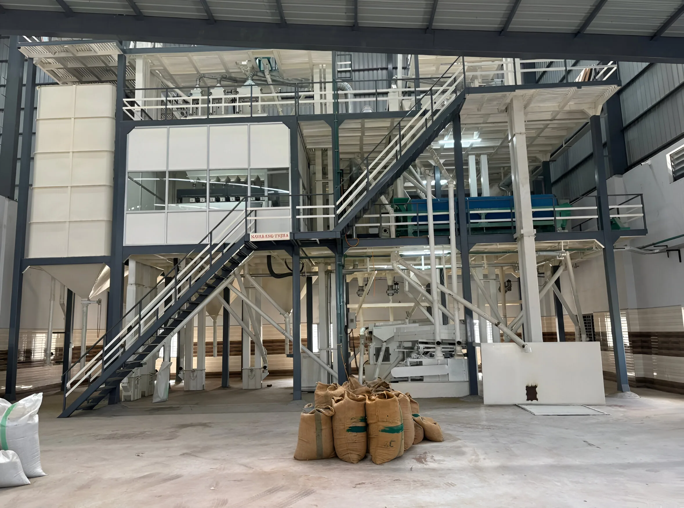 Cleaning and handling processing plants on turnkey basis